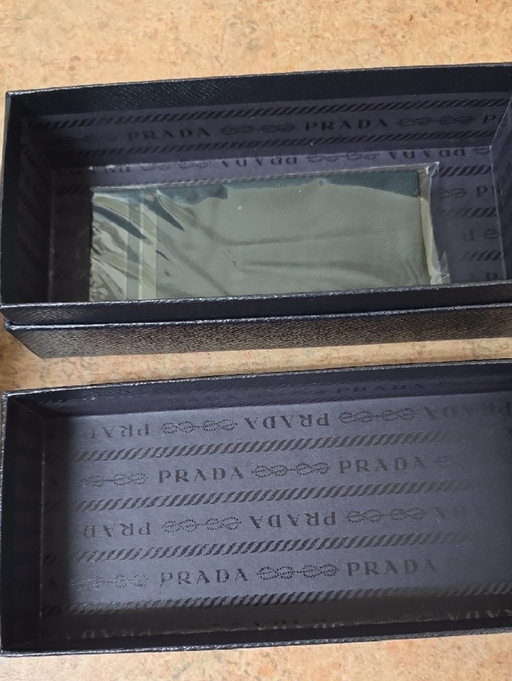 Prada Black Textured Watch Case - Picture 4 of 5